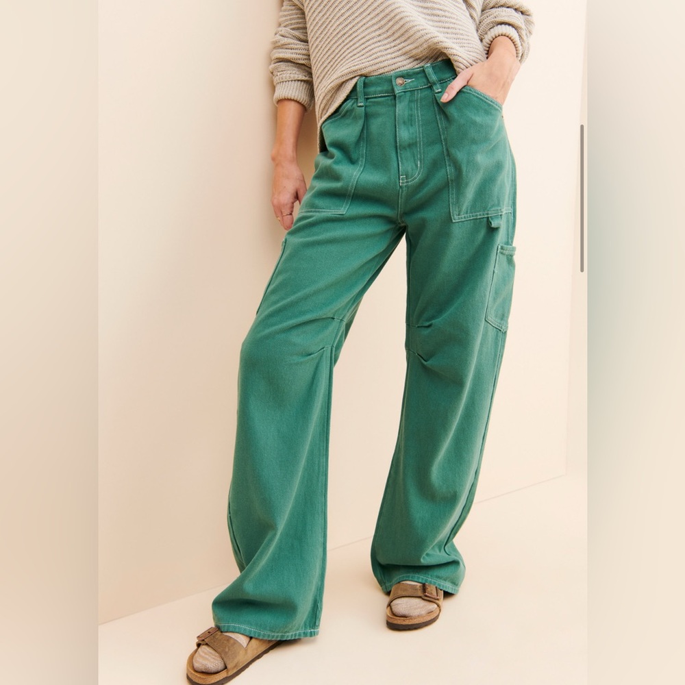 Lioness‎ Green Cargo Trousers